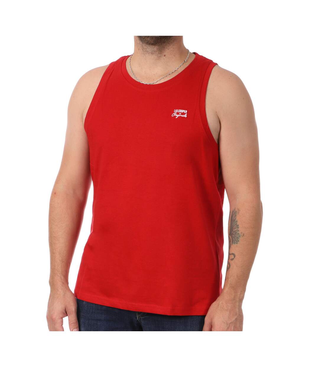 Débardeur Rouge Homme Le Cooper Olaho