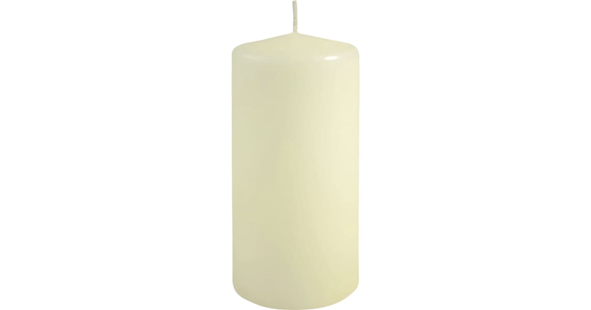 EWA Kerzen Qualitätskerze Stumpen creme 70x 150 mm