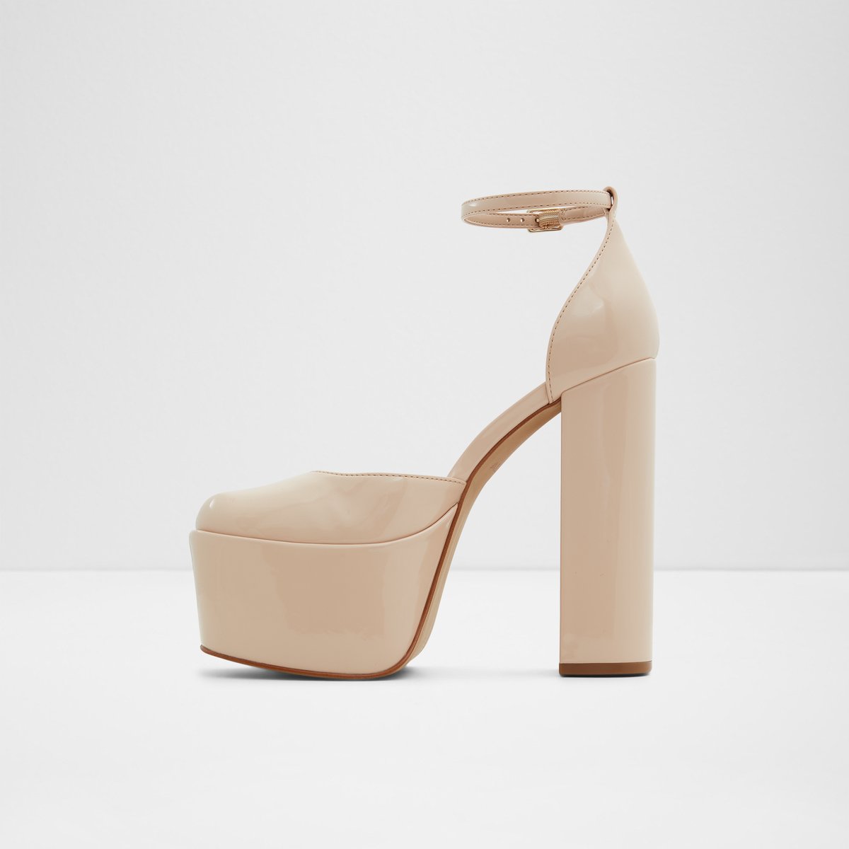 Craybaen Bone Women Block Heels