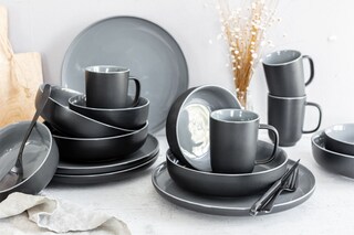Ritzenhoff & Breker Kombiservice JASPER 16-teilig schwarz
