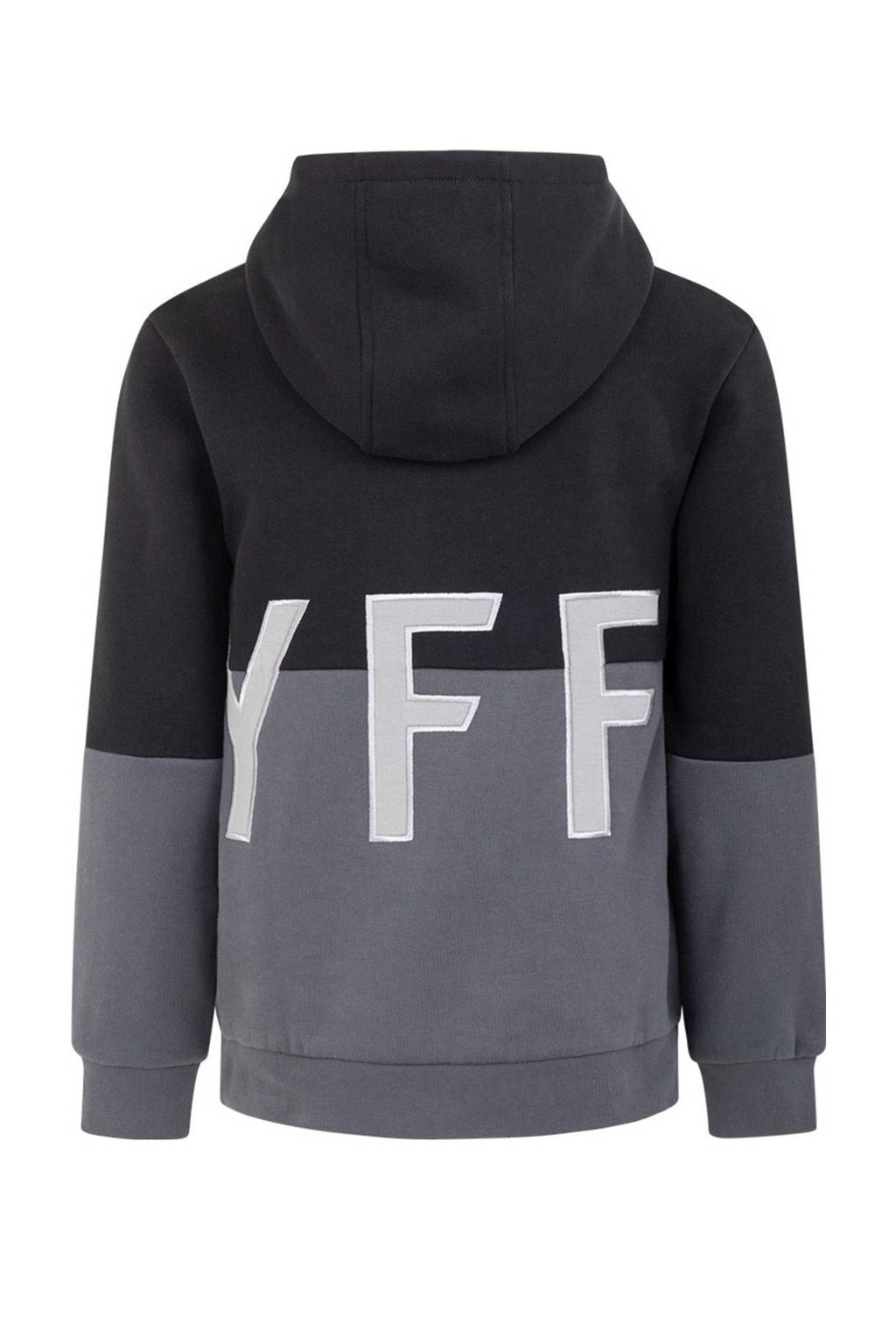 Cruyff hoodie zwart/grijs