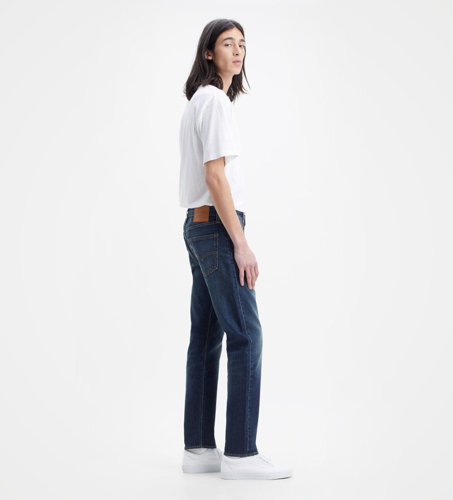 Calça jeans Levi's Tapered Cut 502 azul marinho