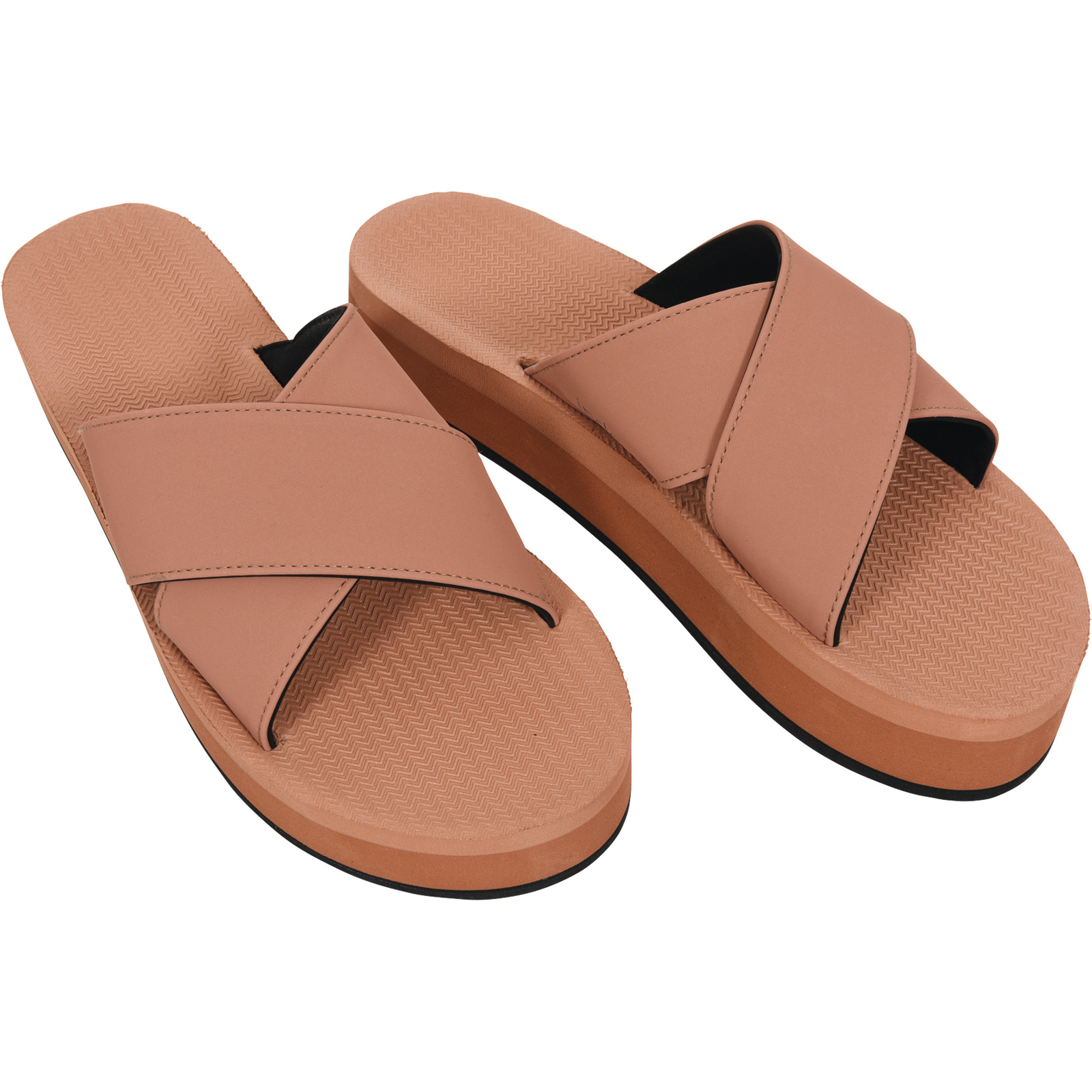 Indosole Slide Platforms Damen violett, 37/38