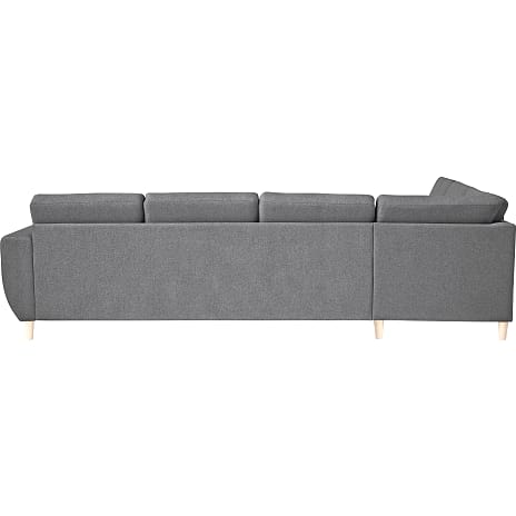 Rom Nordic vendbar hjørnesofa med chaiselong - antracit