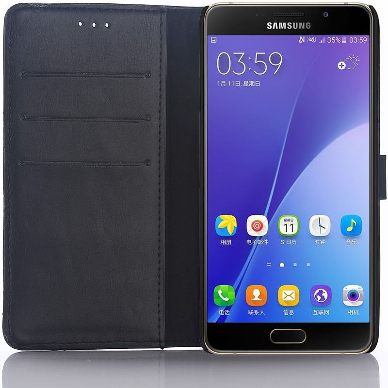 Samsung - Galaxy A5 (2016) - Portemonnee Hoesje - Zwart