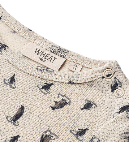 Wheat Body l/æ - Uld - Plain - Penguins of Ice