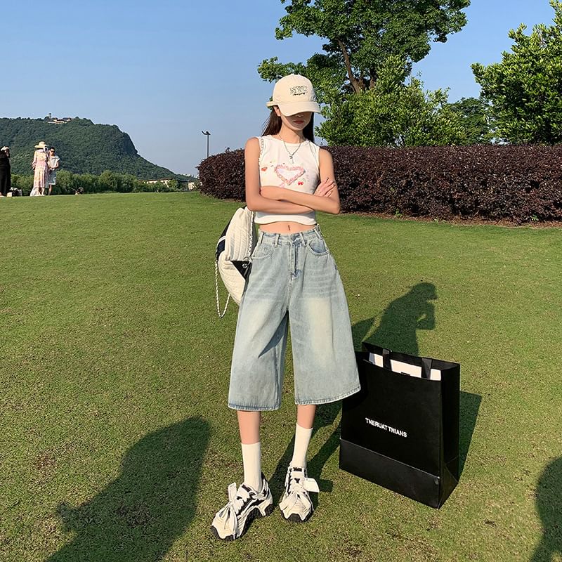 Denimot - Denim Jorts met lage taille