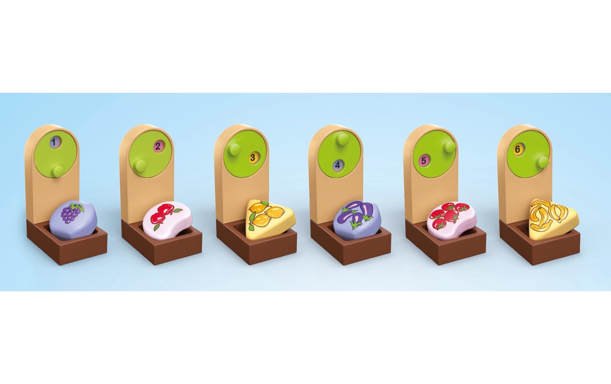 Junior Bio-Marktstand & Gabelstapler 71691Nachhaltiges Spielset aus pflanzenbasiertem Kunststoff