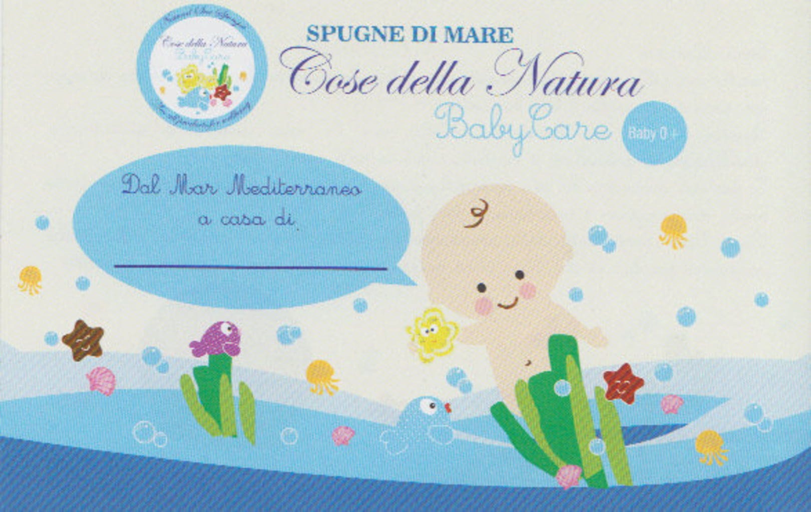 Cose della Natura  Le Coccolette Baby-Badeschwamm, medium