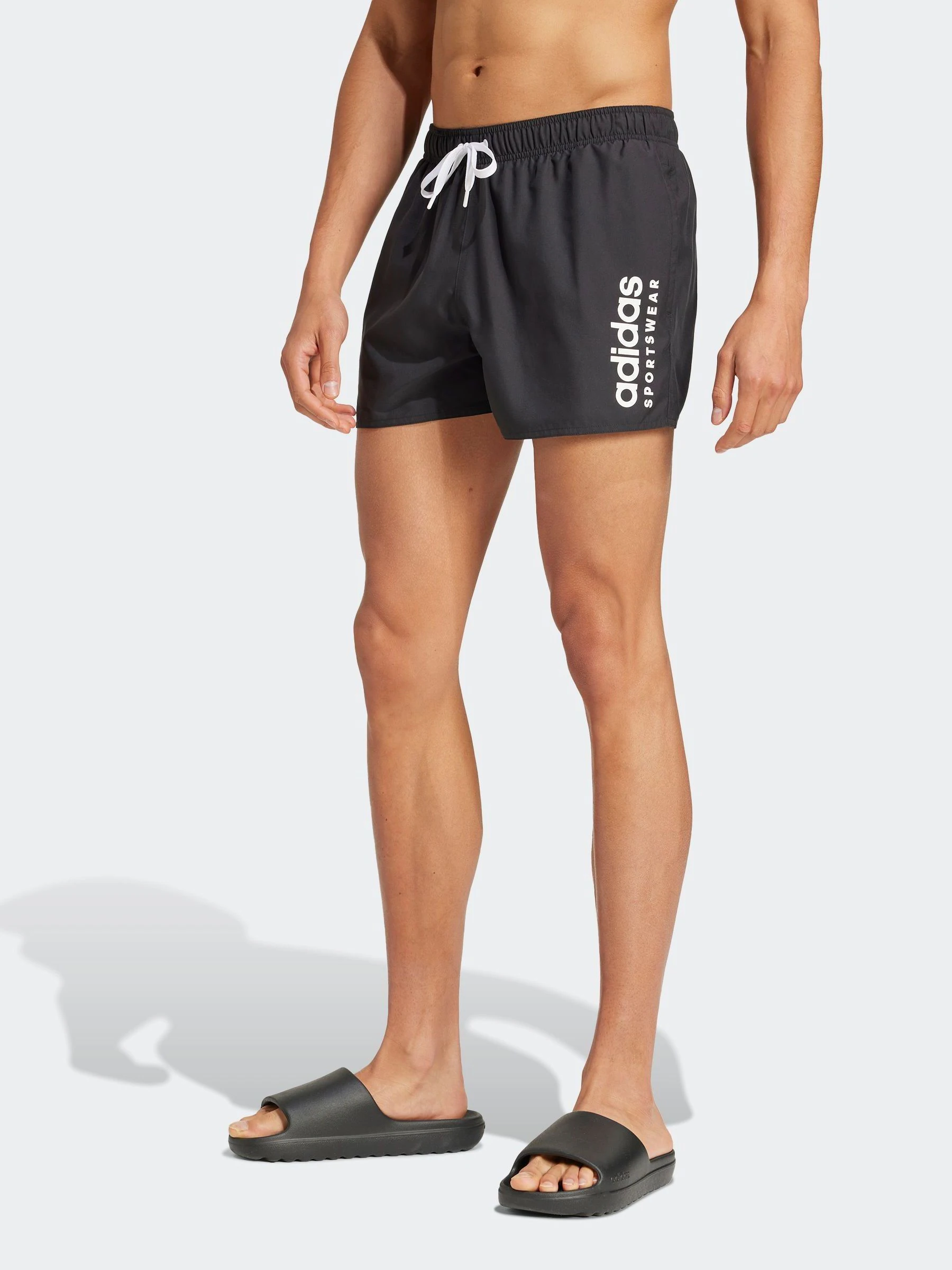 Zwart - adidas Essentials Logo CLX shorts
