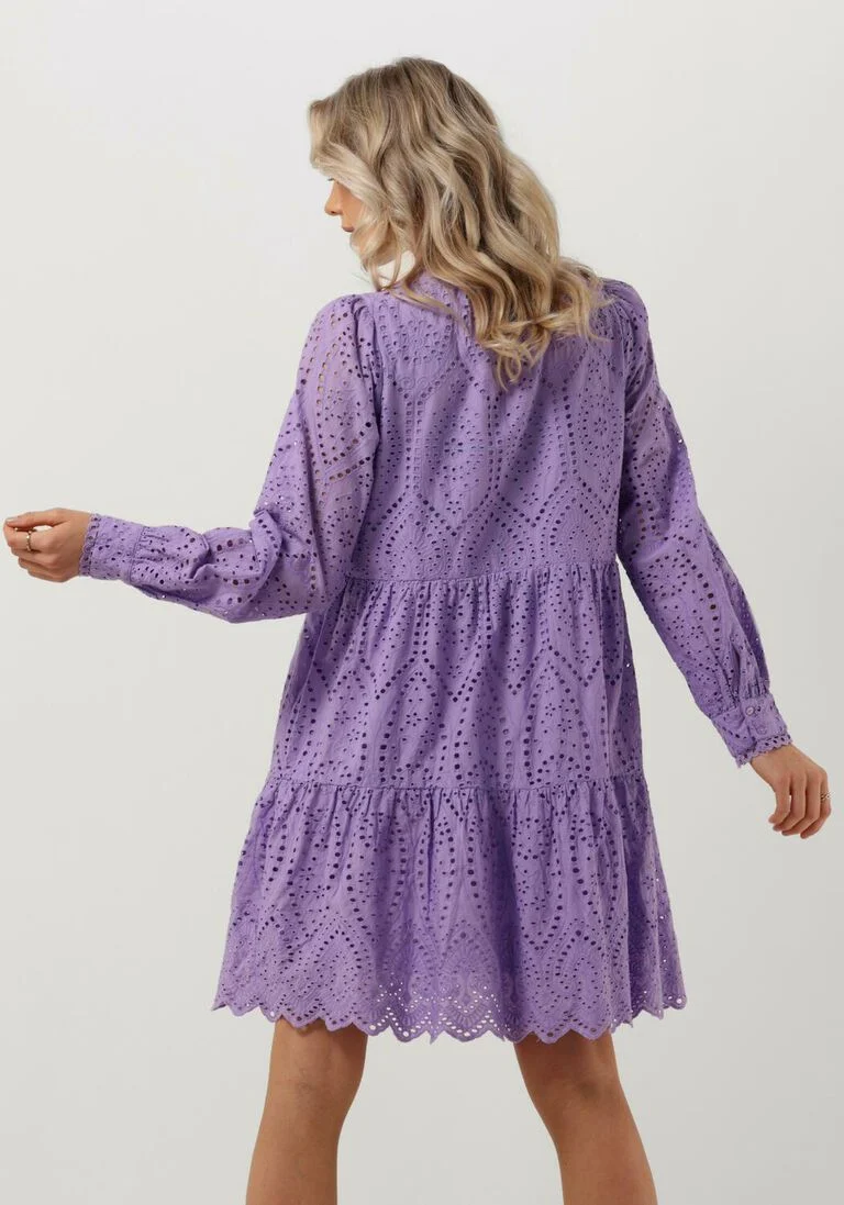 Y.A.S. lila y.a.s. mini jurk yasholi ls dress