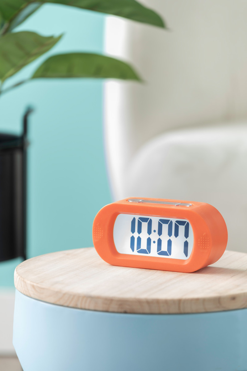 Alarm Clock Gummy KA5753OR Bright orange