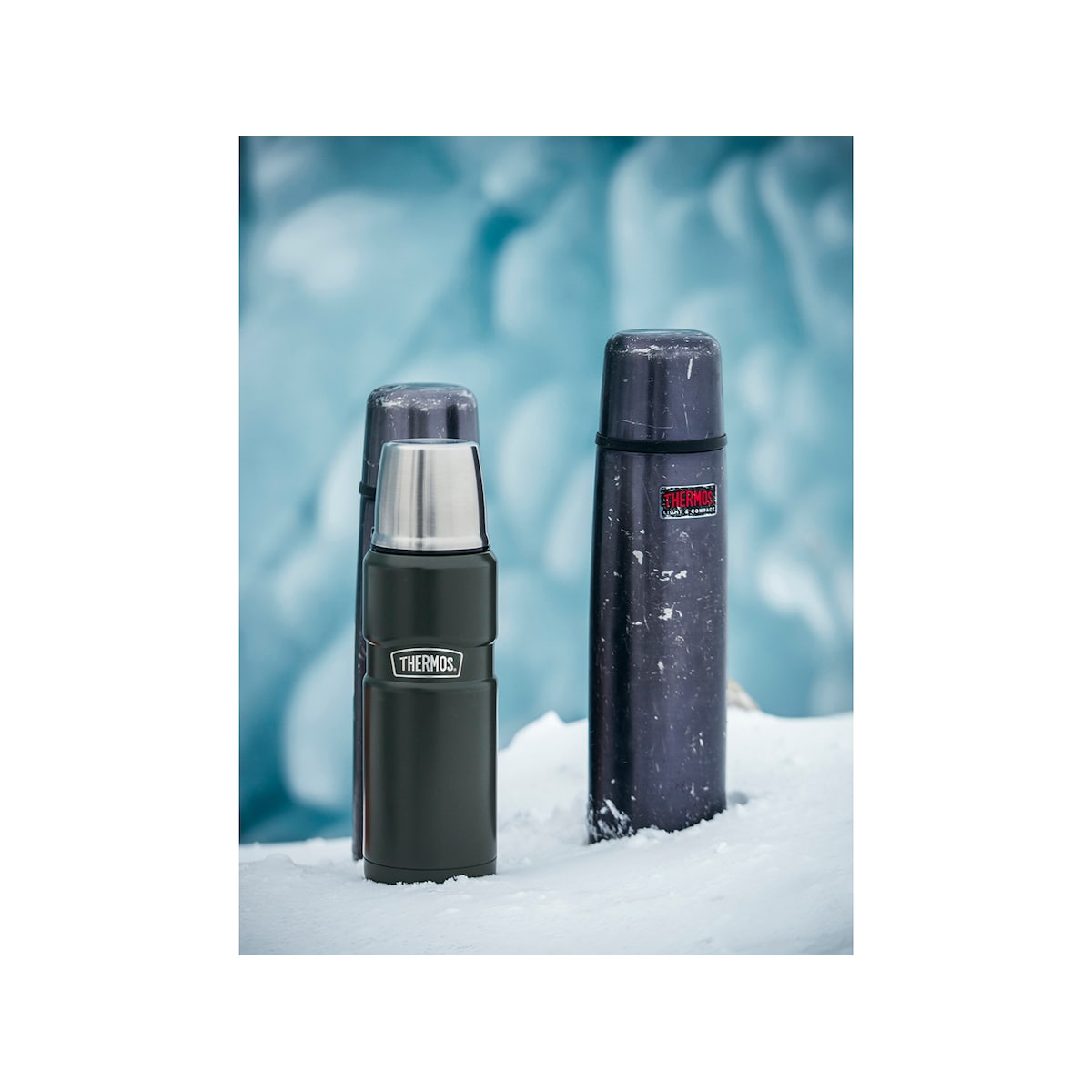 Thermos Vacuum flask 470 ml Army