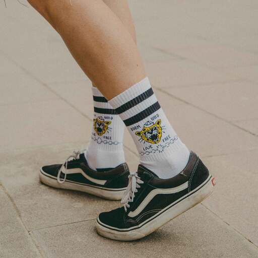 Calcetines American Socks Born Wild Mid High