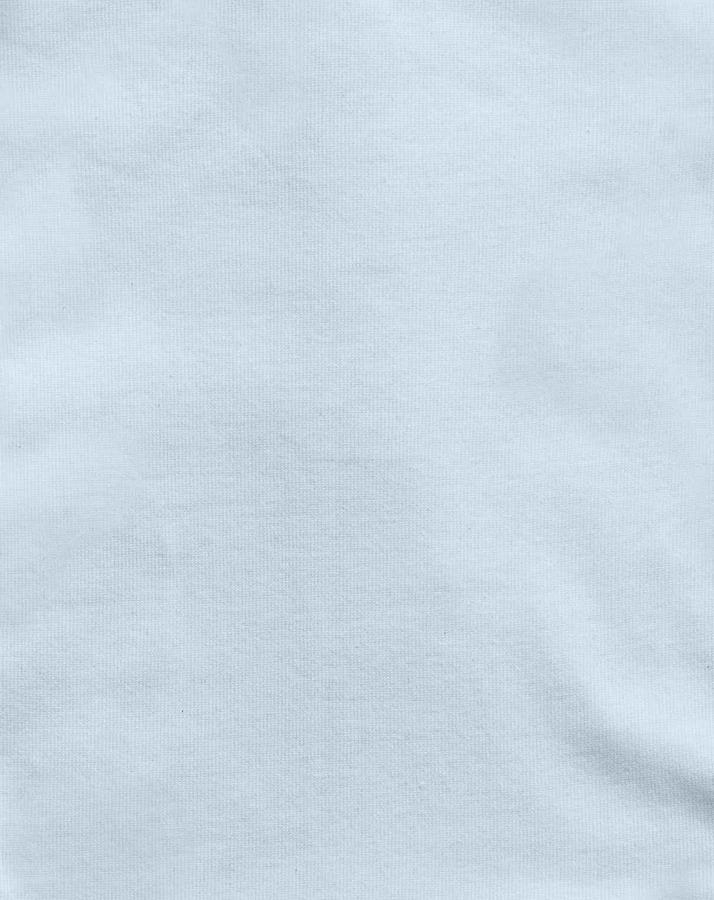 Langarm-Body BASIC mit Polokragen in hellblau