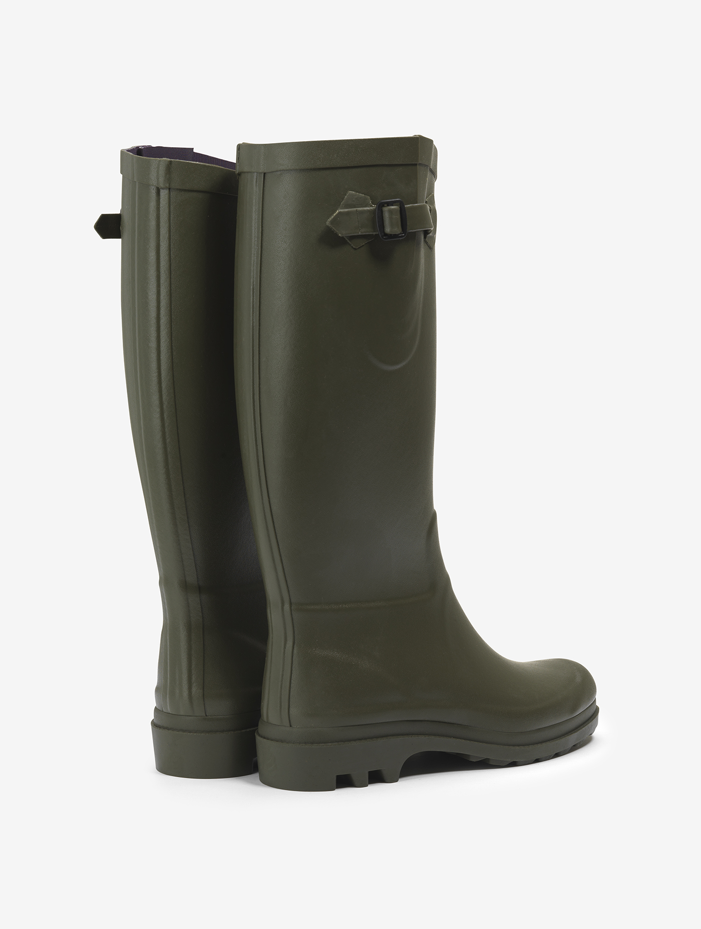 La botte de pluie boyfriend, fabriquée en France KAKI
