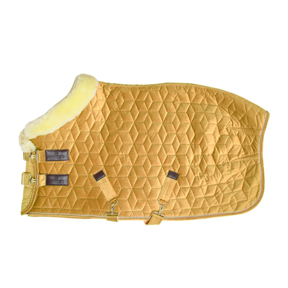 Kentucky VELVET 160G - Couverture de présentation mustard