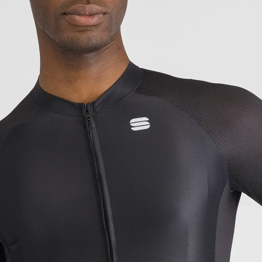 Sportful Supernova Fietsshirt Korte Mouwen Zwart Heren
