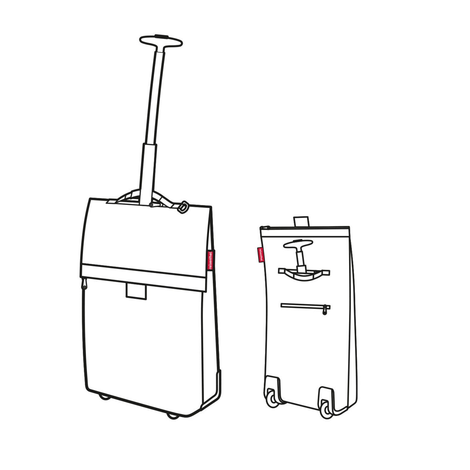 reisenthel Einkaufstasche mit Rollen TROLLEY M Dots