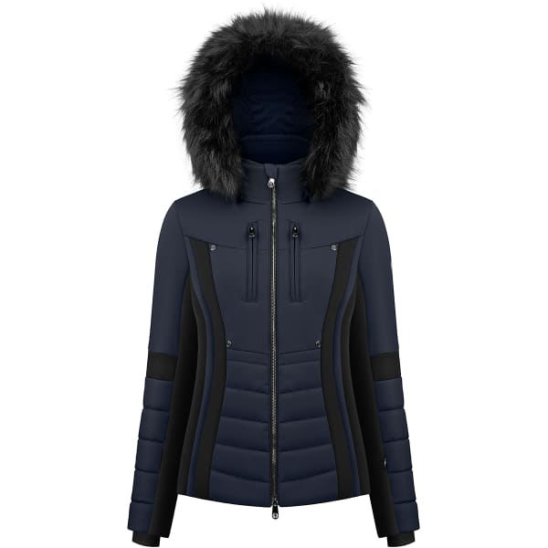 Veste de ski POIVRE BLANC STRETCH SKI JACKET GOTHIC BLUE/BLACK