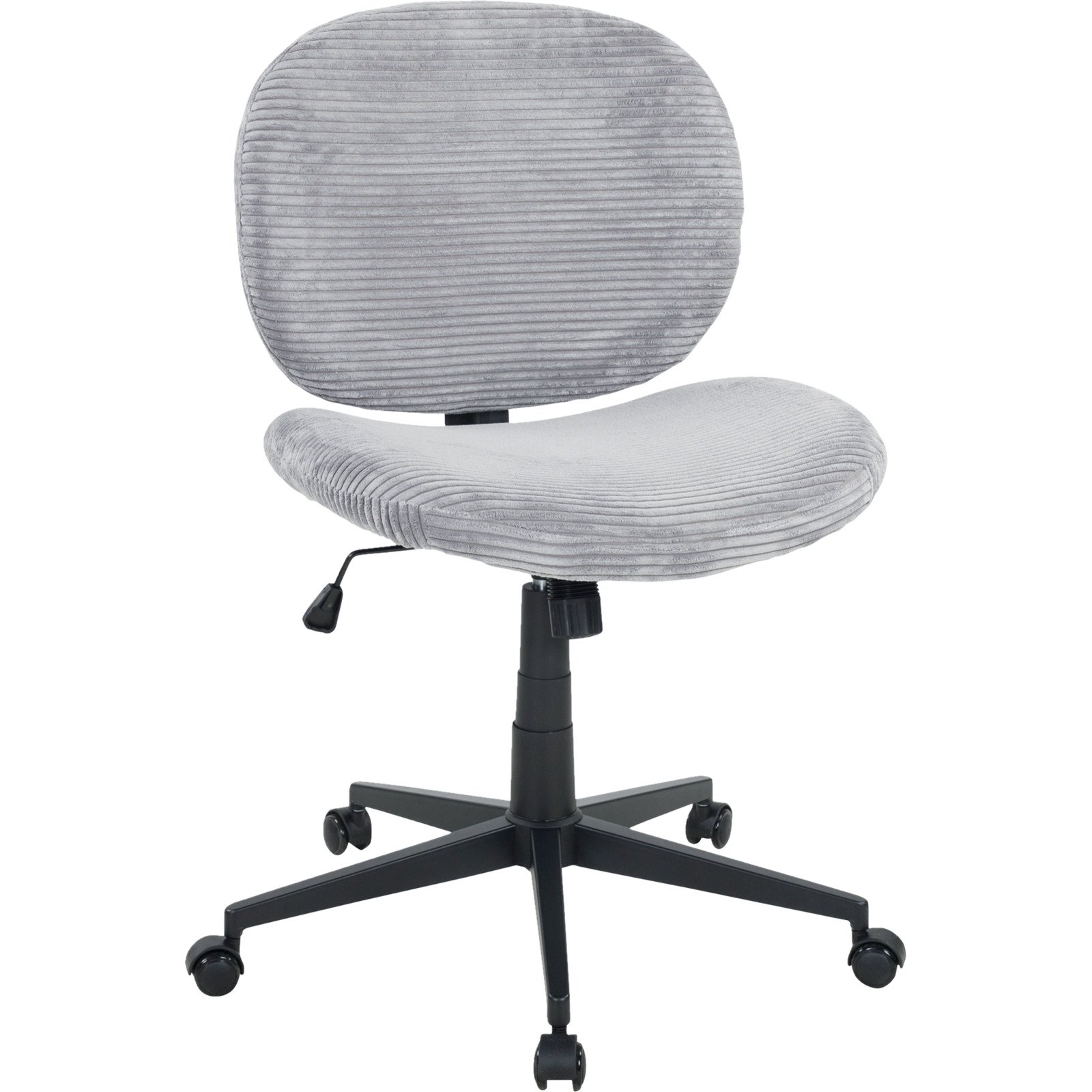 Bürostuhl Tilo Cordstoff grau