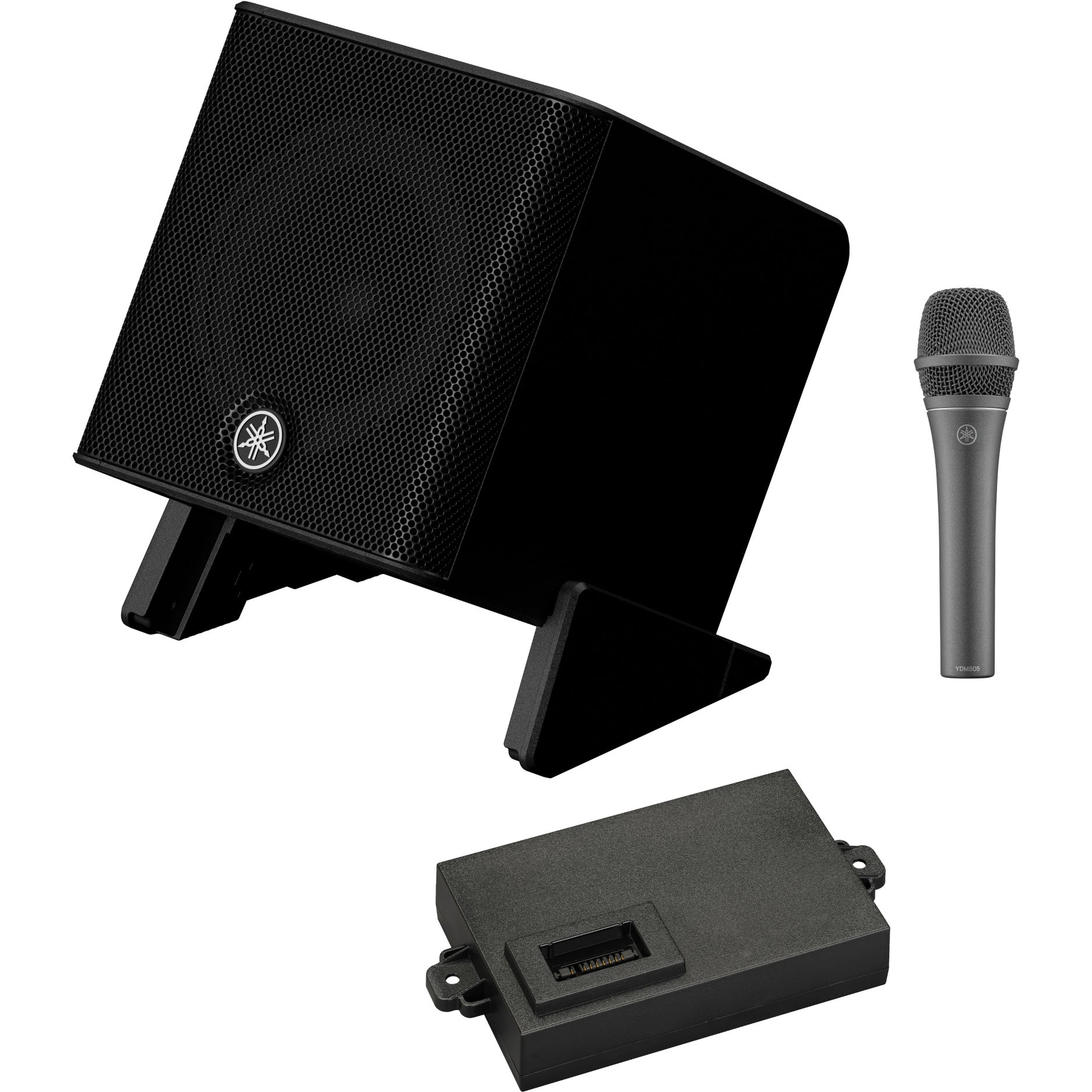 Yamaha Stagepas 200 BTR mobiele accu speaker met gratis YDM505 dynamische microfoon