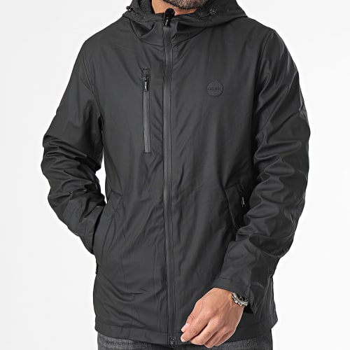 Veste Zippée Capuche Focus 02V653 Noir
