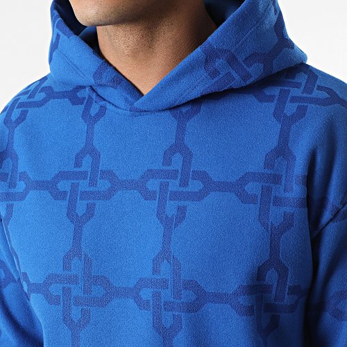 Sweat Capuche UY936 Bleu Roi