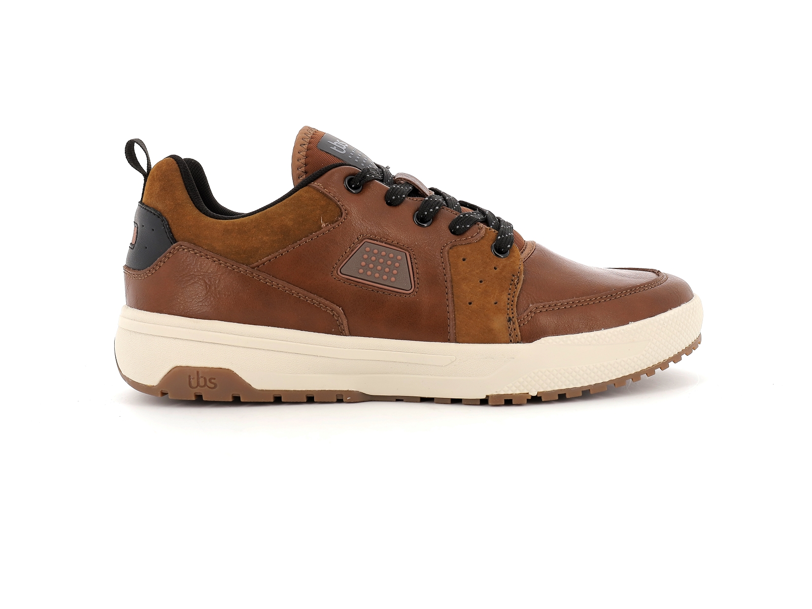 Tbs-NARVAEZ Cuir Marron Foncé