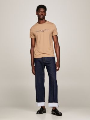 Camiseta Slim Fit com Logo