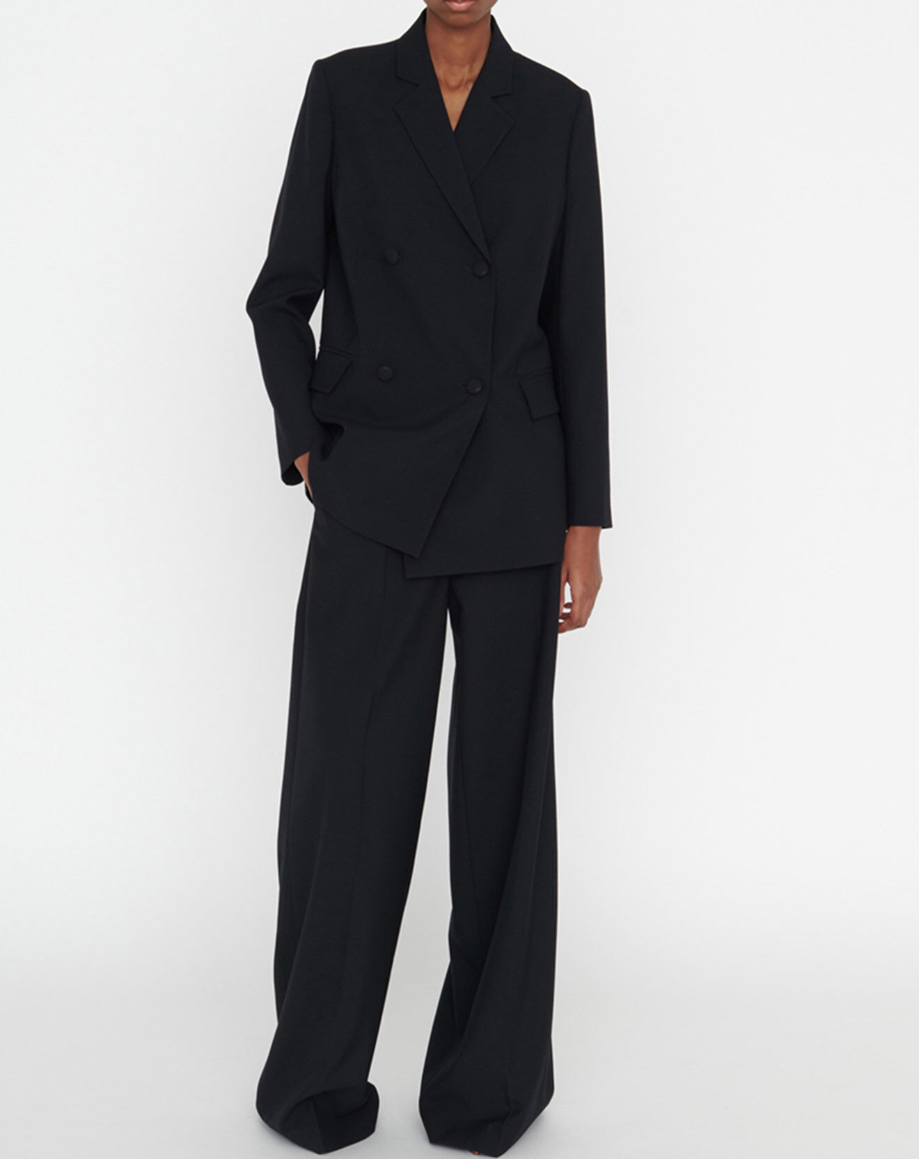 Zapa Veste en Laine mélangée Vaella noire