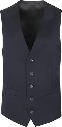 Suitable Capital Gilet Wolmix Navy 1300-A Gilet kopen