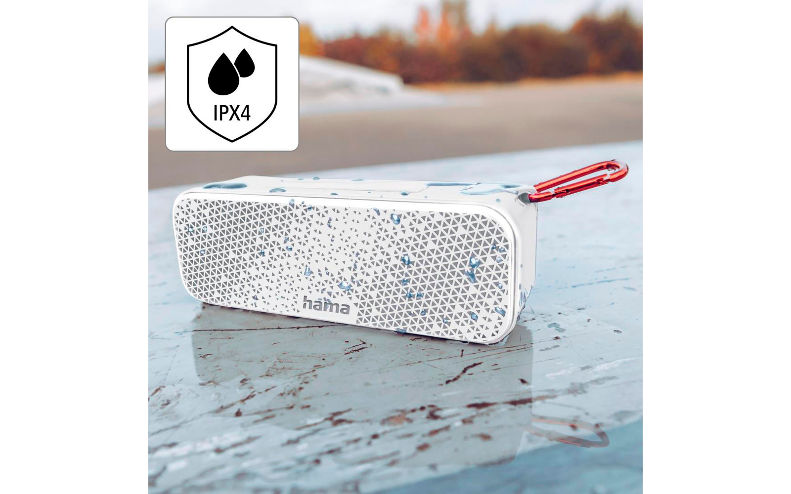Hama PowerBrick 2.0 Bluetooth Lautsprecher 8 W  schwarz
