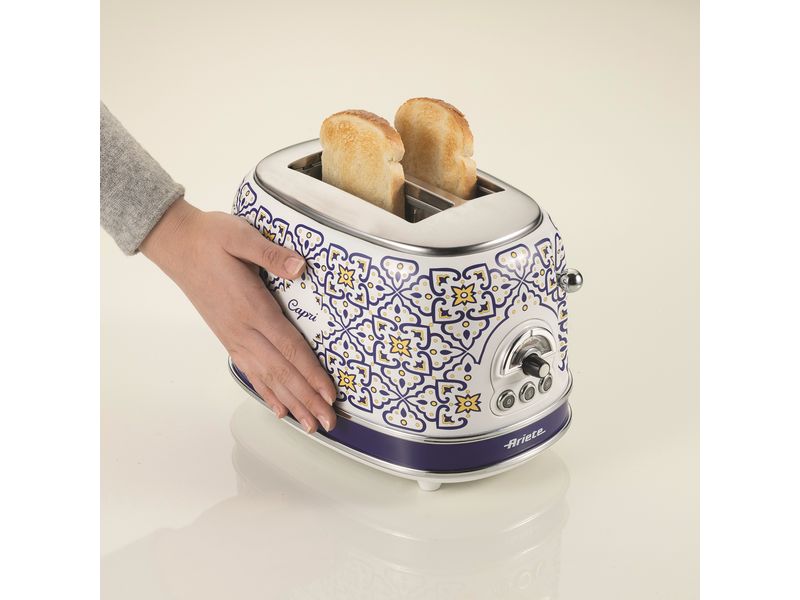 Ariete Toaster Capri ARI-155-CAP Blau Klassischer Toaster
