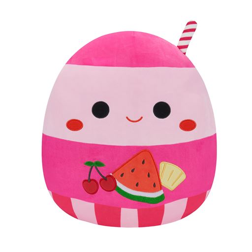 Squishmallows Jans Frugtpunch Bamse, Pink