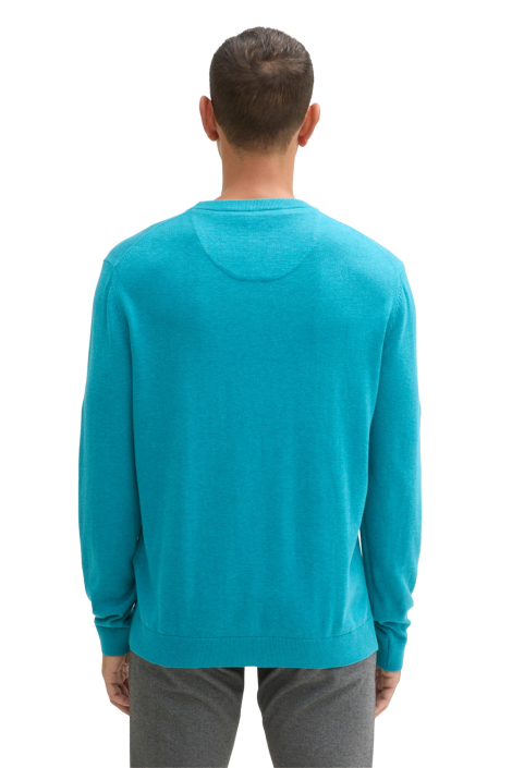 Tom Tailor blauwe heren trui