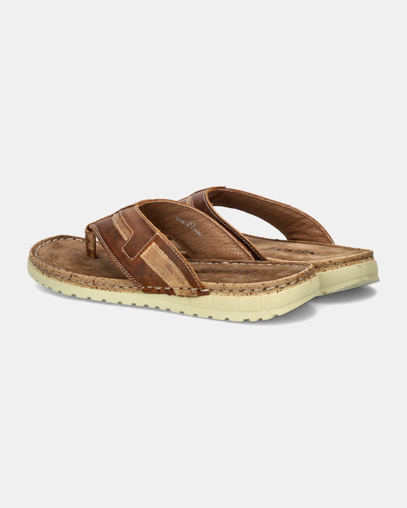 Nelson Slippers  - cognac