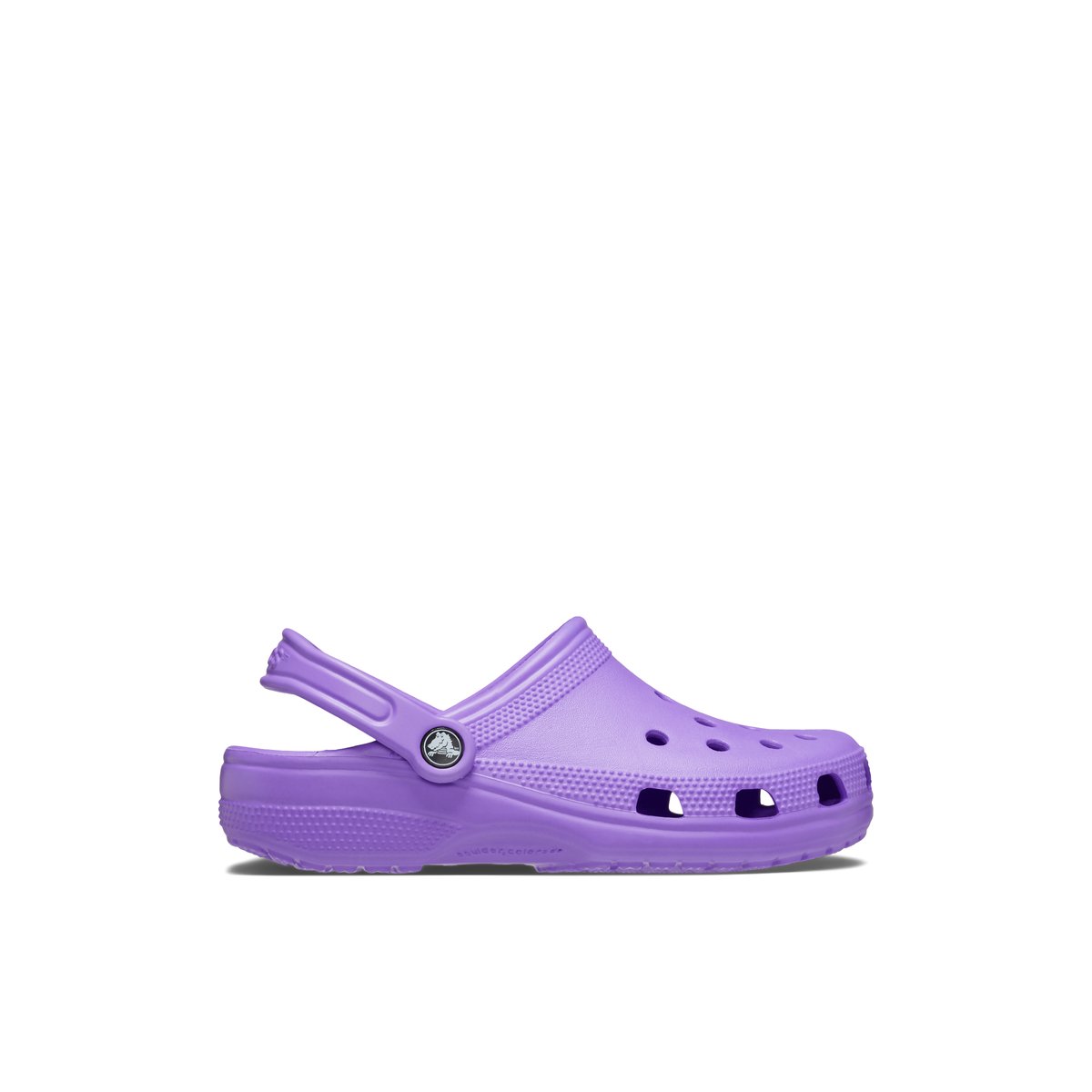 CROCS-Classic-Sabot d'eau - Talon plat - Violet
