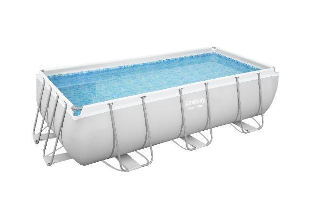 Bestway Zwembad Power Steel Set Rechthoek 404