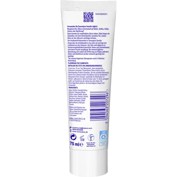 Fluorid Zahncreme