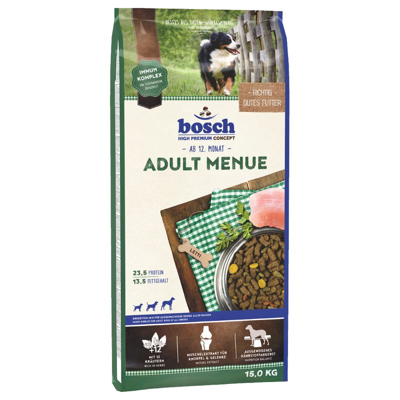 bosch Adult Menue