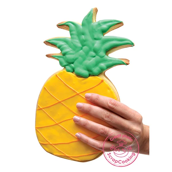 Découpoir XXL forme ananas inox Scrapcooking