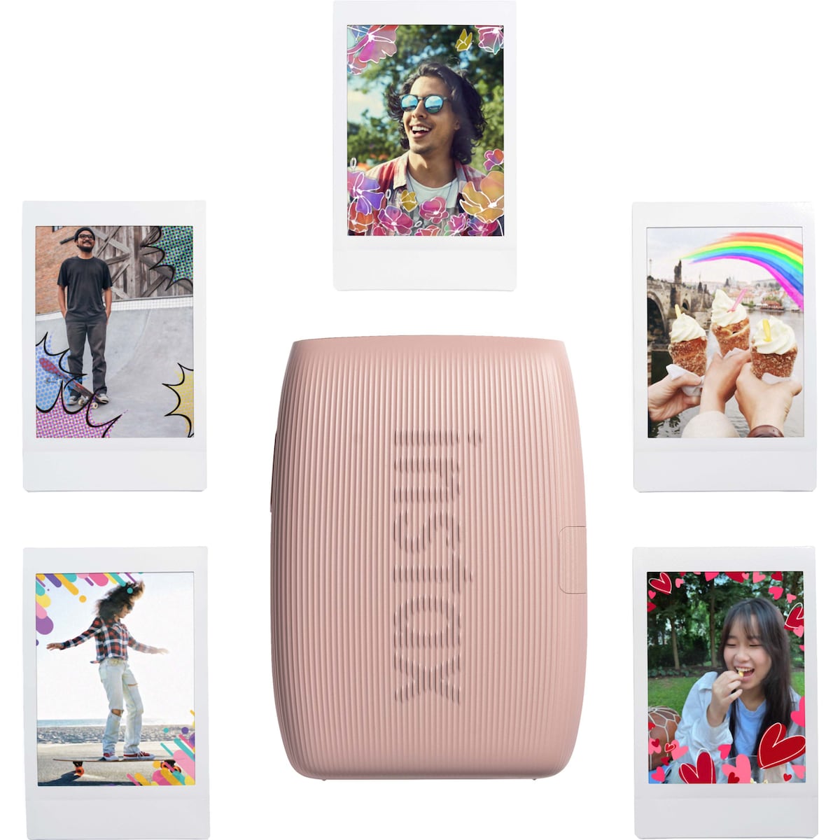 Fujifilm Instax Mini Link 3 smarttelefonprinter (rosa)