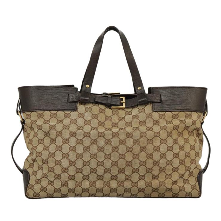 Gucci Vintage Gucci Travel Bag Beige