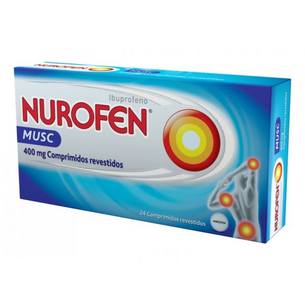 Nurofen MUSC 400mg 24 Comprimidos Revestidos