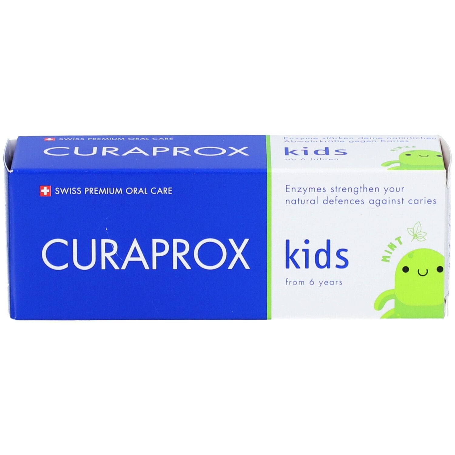 CURAPROX Kids Zahnpasta mit Pfefferminzgeschmack ab 6 Jahren