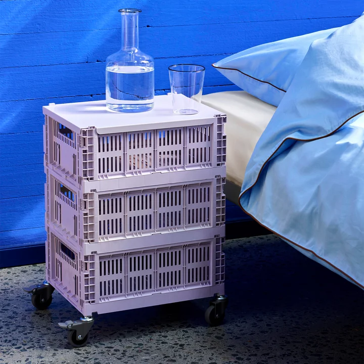 HAY - Colour Crate Deckel M, soft blue