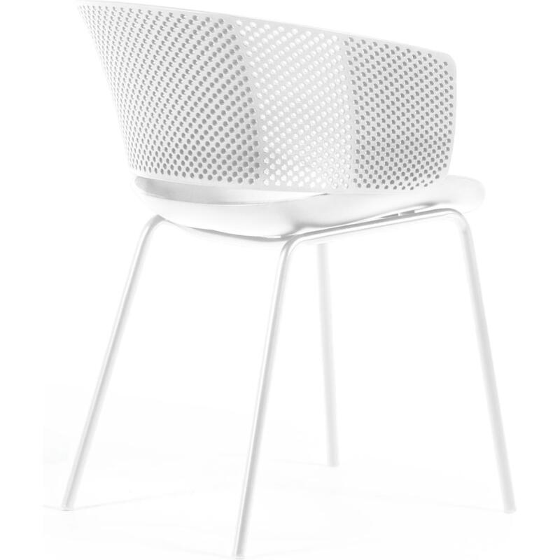 Chaise d'extérieur Yeray - plastique recyclable