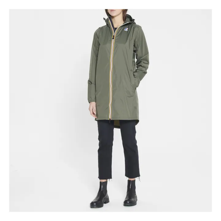 K-way Coupe-Vent Imperméable Le Vrai 3.0 Eiffel | Vert kaki