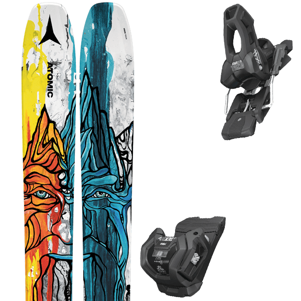 Pack ski ATOMIC BENT CHETLER 120 + Fix